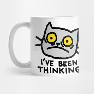 DRAWING CAT MEME SAYING SARCASM Mug